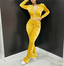 Load image into Gallery viewer, Women Velour Joggers Sets
