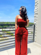 Load image into Gallery viewer, Women Sexy Tube Top Wide Leg Jumpsuit

